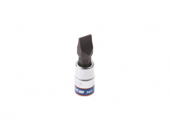 Насадка KING TONY (бита) торцевая 1/4", Slotted, 8,0х1,2 мм, L = 37 мм