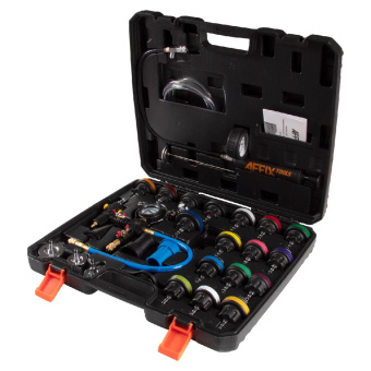 Набор AFFIX для тестирования герметичности системы охлаждения, 28 предмета, кейс