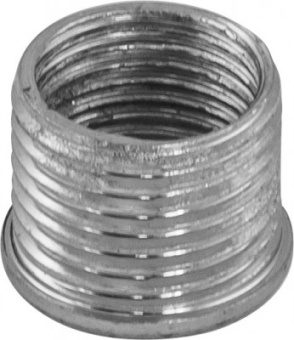 Вставка резьбовая для восстановления резьбы свечного отверстия, М14х1.25, высота 12 мм