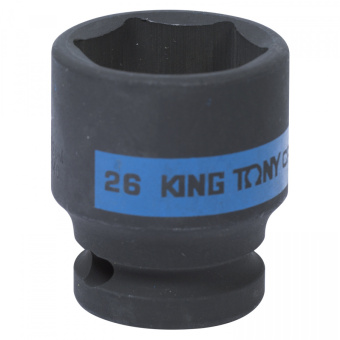Головка KING TONY торцевая ударная шестигранная 1/2", 26 мм