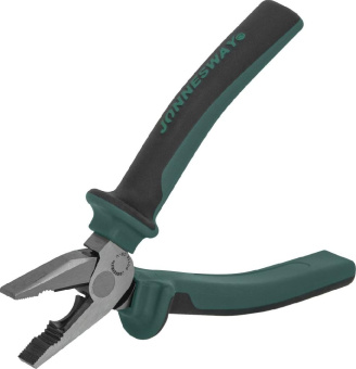 Пассатижи Jonnesway с увеличенными рычагами и двухкомпонентными рукоятками, 160 мм