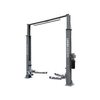 Подъемник WiederKraft двухстоечный WDK–528 с верхней синхронизацией, г/п 4 т.