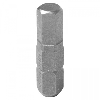 Вставка KING TONY (бита) торцевая 1/4", HEX, 6 мм, L = 25 мм