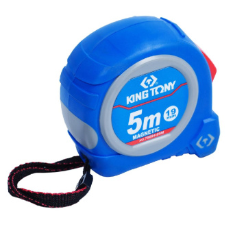 Рулетка KING TONY измерительная 5 м, магнитный крюк