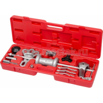 Молоток Мастак обратный универсальный с принадлежностями, кейс, 17 предметов