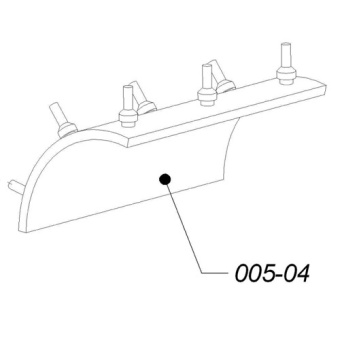 Отбойник резиновый Kart 005-04