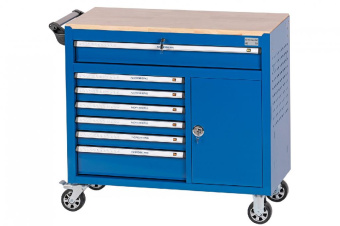 Тележка Nordberg инструментальная, 7 выдвижных ящиков