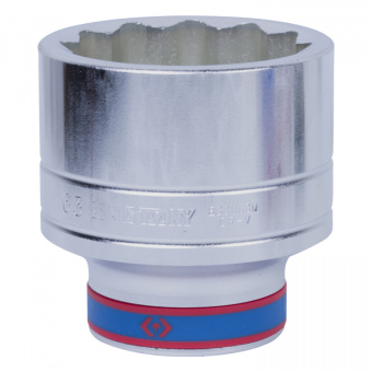 Головка KING TONY торцевая стандартная двенадцатигранная 1", 63 мм