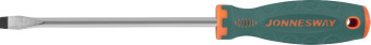 Отвертка Jonnesway стержневая шлицевая ANTI-SLIP GRIP, SL9.5х175