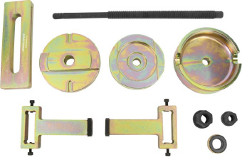 Набор Jonnesway приспособлений для снятия и установки сайлентблоков заднего подрамника BMW X5 (E53)