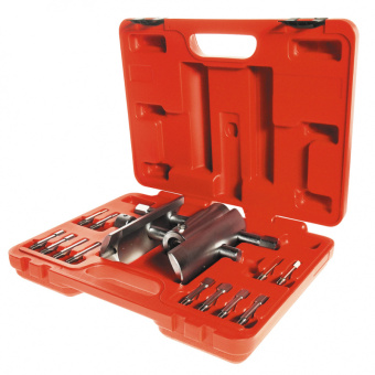 Ключ МАСТАК колпака ступицы универсальный, 49-143 мм, кейс, 13 предметов