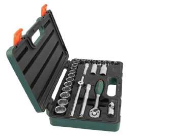 Набор Jonnesway головок торцевых 3/8"DR Super Tech, 26 предметов