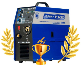 Полуавтомат сварочный Aurora PRO OVERMAN 180 (MOSFET), инверторный