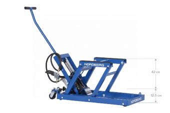 Мотодомкрат подкатной Nordberg,  680 кг