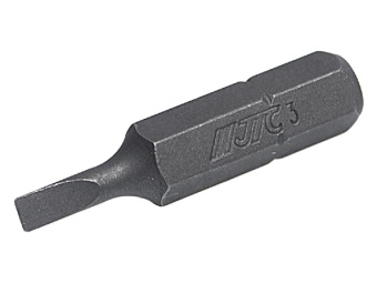 Бита шлицевая DR 0.5х3х30мм 1/4" S2 JTC