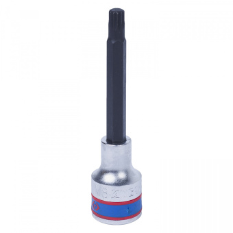 Насадка KING TONY (бита) торцевая 1/2", SPLINE, M08, L = 100 мм