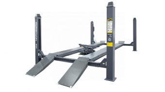 Подъемник четырехстоечный Nordberg  5 т, c ручной траверсой 3 т N433, для сход-развала