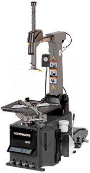 Станок шиномонтажный Nordberg автомат, двухскоростной, стол с накладками, 380 В, серый