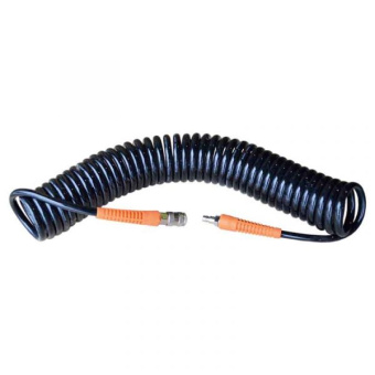 Шланг WDK-65710 воздушный спиральный полиуретпновый с БРС, 10 м