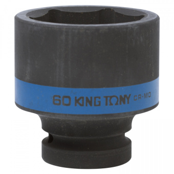 Головка KING TONY торцевая ударная шестигранная 1", 60 мм