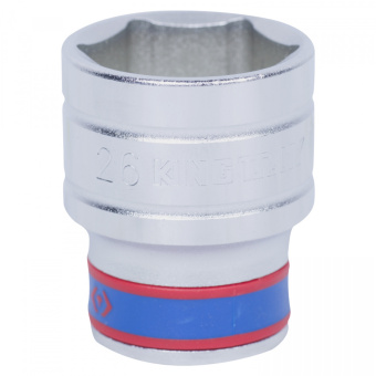Головка KING TONY торцевая стандартная шестигранная 1/2", 26 мм