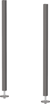 Комплект кронштейнов для крепления 1-ой перфорированной панели.