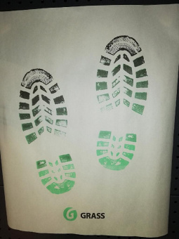 Автоковрик Бумажный 50*40,5 см Grass