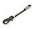 Ключ накидной 8х10мм трещоточный шарнирный L=125мм JTC