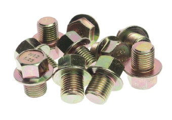 Пробка сливная поддона картера М12х1.25мм L=12.4мм шестигр. 14мм (10 шт.) JTC 