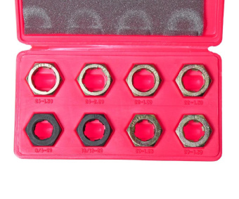 Набор инструментов для восстановления резьбы оси ШРУСа 8 предметов в кейсе JTC