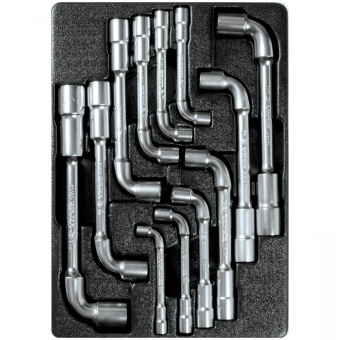 Набор KING TONY торцевых ключей L-образных, ложемент, 12 предметов