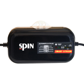 Устройство зарядное SPIN микропроцессорное, автоматическое SMART LITHIUM 12 В, 1,5 А