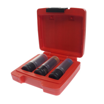 Набор головок JTC ударных для литых дисков 17-19-22 мм, L=85мм 3 шт.