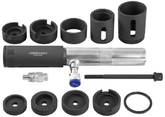 Приспособление Jonnesway с гидроприводом для замены сайлентблоков подвески BMW Е32,Е34,Е39,Е60,Е65,Е