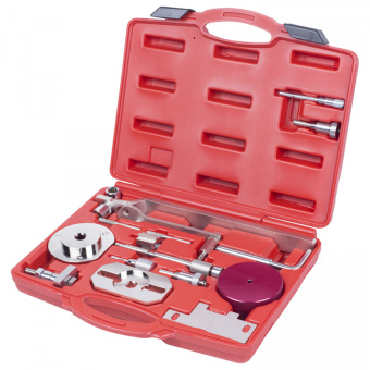 Набор МАСТАК фиксаторов распредвала / коленвала, FIAT / IVECO / PEUGEOT / FORD / CITROEN, кейс, 15 п