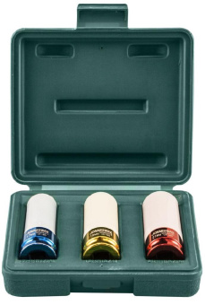 Набор Jonnesway головок торцевых ударных глубоких 1/2"DR для лекгосплавных колесных дисков, 17,19,21