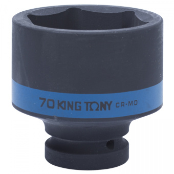 Головка торцевая ударная шестигранная 1", 70 мм KING TONY 853570M