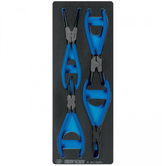 Набор King Tony съемников стопорных колец, ложемент, 4 пердмета