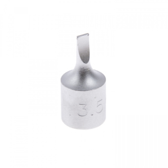 Насадка KING TONY (бита) торцевая 1/4", Slotted, 3,5х0,6 мм, L = 25 мм