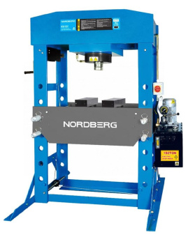 Электрогидравлический пресс Nordberg, 150 т, с опорными блоками
