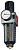 Фильтр-сепаратор Jonnesway с регулятором давления для пневматического инструмента 3/8"