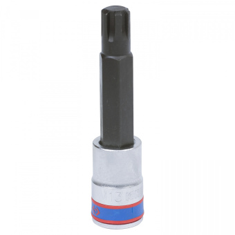 Насадка KING TONY (бита) торцевая 1/2", RIBE, M13, L = 100 мм