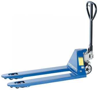 Тележка Nordberg складская гидравлическая 3 т, с резиновыми колесами