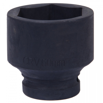 Головка МАСТАК торцевая глубокая шестигранная 1", 60 мм, для мультипликатора