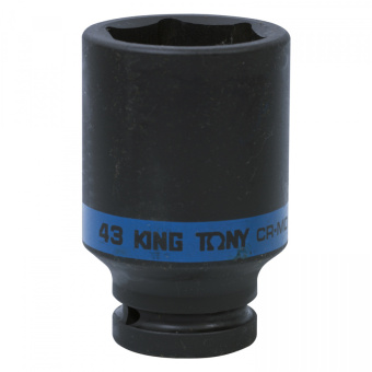 Головка KING TONY торцевая ударная глубокая шестигранная 3/4", 43 мм