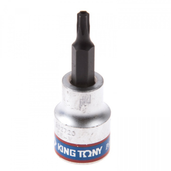 Насадка KING TONY (бита) торцевая 3/8", TORX, T20, L = 50 мм, с отверстием