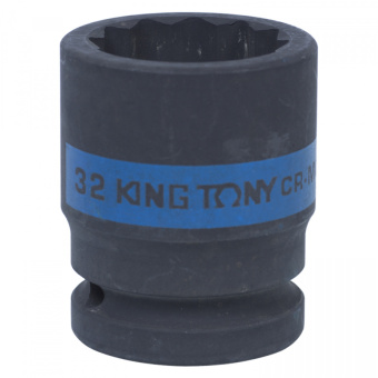 Головка KING TONY торцевая ударная двенадцатигранная 3/4", 32 мм