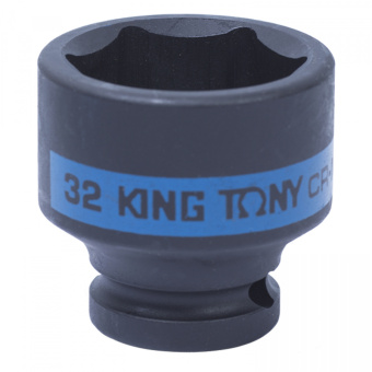 Головка KING TONY торцевая ударная шестигранная 1/2", 32 мм