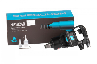 Пневмогайковерт Nordberg ударный 1", с коротким валом 2500 Нм