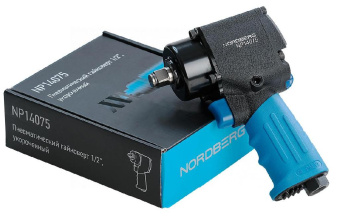 Пневмогайковерт Nordberg ударный 1/2", 680 Нм, укороченный